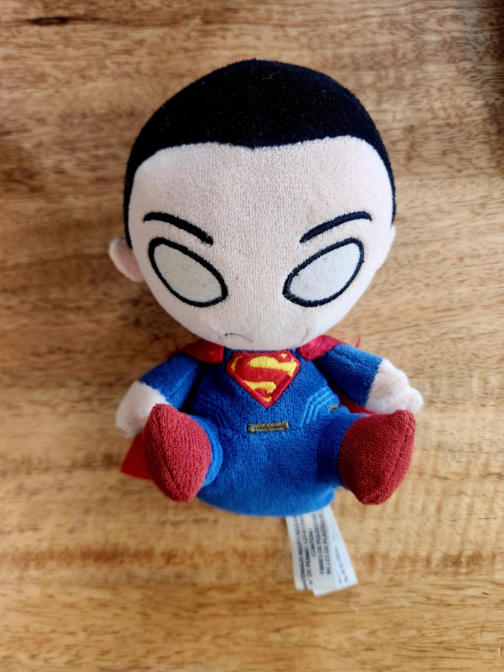 Licensed DC Comics Plush Doll - Blue, Red and Black Superhero Plush